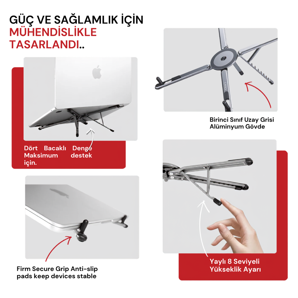 İleri Seviye 3’ü Bir Arada Akıllı Stand